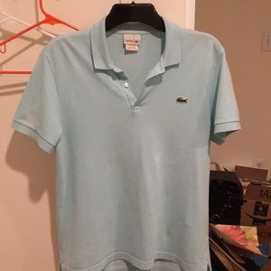 Lacoste Slim Fit Blue Polo